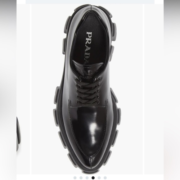 Prada Shoes - ISO Prada Monolith Derby 39
